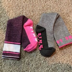 Two pairs VS Pink Socks